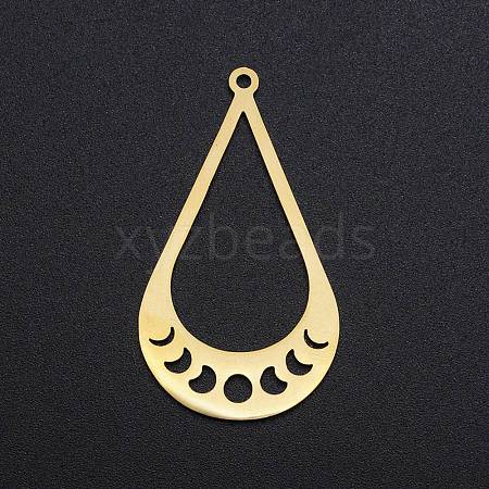 201 Stainless Steel Pendants STAS-S105-LA260-1