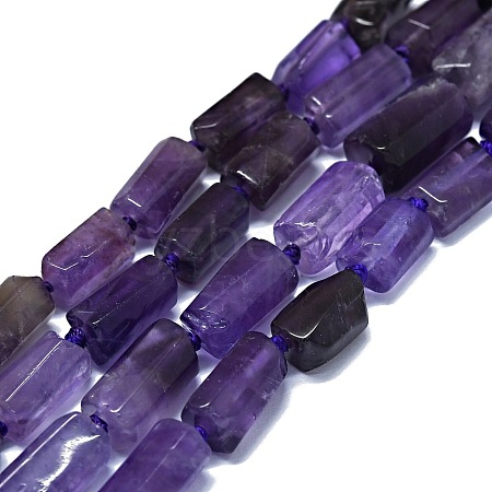 Natural Amethyst Beads Strands G-O170-127-1