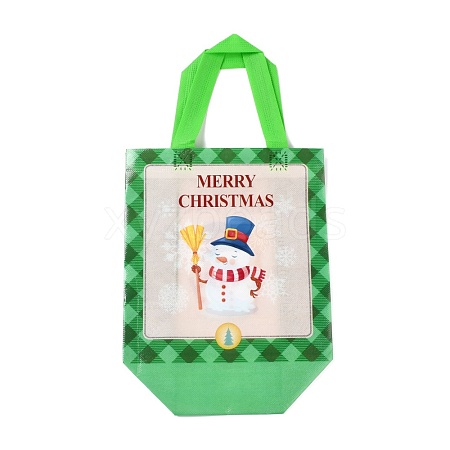 Christmas Theme Laminated Non-Woven Waterproof Bags ABAG-B005-02A-03-1