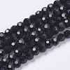 Opaque Glass Beads Strands EGLA-F120-NC04-1