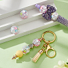 6Pcs Opaque Acrylic Beads OACR-GA0001-25-4