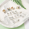 20Pcs 2 Styles Silicone Ear Nuts FIND-TA0001-47B-4