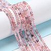 Natural Strawberry Quartz Beads Strands G-C003-01A-2