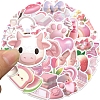 50Pcs PVC Waterproof Stickers PW-WGF2998-01-2