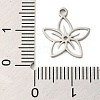 Non-Tarnish 304 Stainless Steel Charms STAS-S123-01P-09-3