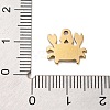 Ion Plating(IP) 201 Stainless Steel Charms STAS-A101-01A-03G-3