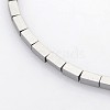 Electroplate Non-magnetic Synthetic Hematite Beads Strands G-J213A-08A-1