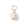 Natural Cultured Freshwater Pearl Pendants PALLOY-JF05172-02-3