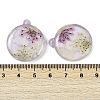 Epoxy Resin Pendants RESI-S09-01K-RS-3