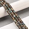 Synthetic Regalite/Imperial Jasper/Sea Sediment Jasper Beads Strands G-F765-N01-01-2