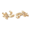 Rack Plating Brass Micro Pave Cubic Zirconia Charms KK-G452-12G-3