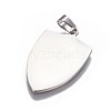 Tarnish Resistant 304 Stainless Steel Pendants STAS-F200-02P-1