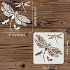 Large Plastic Reusable Drawing Painting Stencils Templates DIY-WH0172-771-2