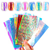 Aurora Laser Glass Paper Nail Art Stickers Decals MRMJ-WH20003-08-7