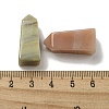 Tower Pointed Natural Amazonite Square Pyramid Figurines G-P531-01-3