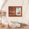 MDF Wood Photo Frames DIY-WH0231-054-7