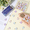 SUNNYCLUE 54Pcs 3 Colors Alloy Enamel Pendants ENAM-SC0004-85-3