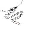 304 Stainless Steel Cable Chains Lariat Necklaces NJEW-F267-17P-3