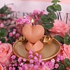 DIY Heart Shape Food-Grade Candle Silicone Molds PW-WGC9667-01-5