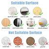 PVC Plastic Sticker for Wall Decoration Accessories AJEW-WH0007-05D-5