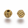 Tibetan Style Spacer Beads GLF0300Y-NF-2