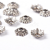 Tibetan Style Flower Bead Caps X-LFH10352Y-2