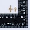 10Pcs Rack Plating Brass Micro Pave Clear Cubic Zirconia Charms ZIRC-SZ0004-11-7