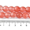 Cherry Quartz Glass Beads Strands G-H023-A10-01-5