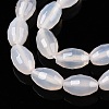 Natural White Agate Beads Strands G-T138-180A-3