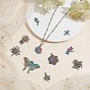 CHGCRAFT 20Pcs 10 Style Alloy Pendants FIND-CA0005-82-4