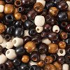 Cheriswelry Dyed Natural Wood Beads WOOD-CW0001-01-LF-18