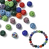 30Pcs Pave Disco Ball Beads RB-YW0001-14I-2