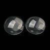 Transparent Glass Cabochons GGLA-G013-4