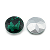 Pointed Back Glass Rhinestone Cabochons RGLA-T029-10mm-16-2