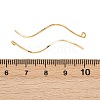 Brass Earring Findings KK-A274-17F-G-3