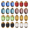  80Pcs 8 Colors Electroplate Glass Beads Strands EGLA-TA0001-21-3