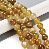 Natural Striped Agate/Banded Agate Beads Strands G-Z060-A01-C09-2