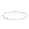 Natural Amazonite Beaded Stretch Bracelet BJEW-JB08484-03-1