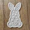 Easter Theme Rabbit with Heart Pattern DIY Silicone Table Lamp Molds SIMO-G008-02C-3