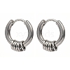 304 Stainless Steel Huggie Hoop Earrings EJEW-JE04192-02-1