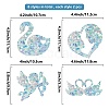 Waterproof PVC Colored Laser Stained Window Film Static Stickers DIY-WH0314-112-2