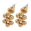 304 Stainless Steel Round Ball Stud Earrings SA-CBA5A9C-02G-2