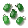 Natural & Synthetic Mixed Gemstone Pendants G-Z067-03P-01-2