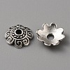 Tibetan Style Alloy Bead Caps FIND-WH0116-06A-AS-2