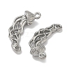 304 Stainless Steel Links Connector Charms LS-STAS-I367-01P-2