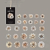 25Pcs Flower PET Waterproof Stickers PW-WG9EF1D-05-1