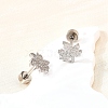 304 Stainless Steel Stud Earrings EJEW-H161-01P-H-3