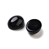 Natural Black Onyx(Dyed & Heated) Cabochons G-G145-01A-28-2