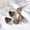 Iron Bell Pendant Decoration HJEW-JM02246-2