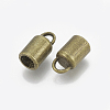 Tibetan Style Alloy Cord Ends X-TIBE-R315-02AB-FF-2